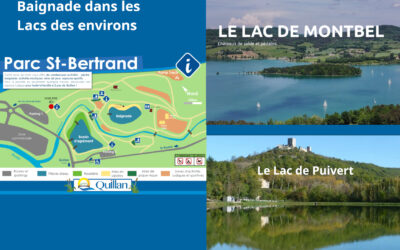 Baignade dans les lacs des environs
