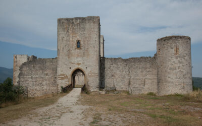 Le château de Puivert